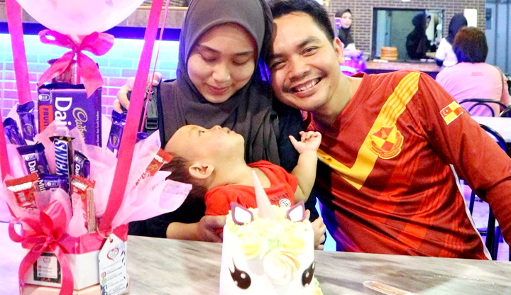 Celebrate Birthday Bawa Baby Aali Sampai ke Sabah 2